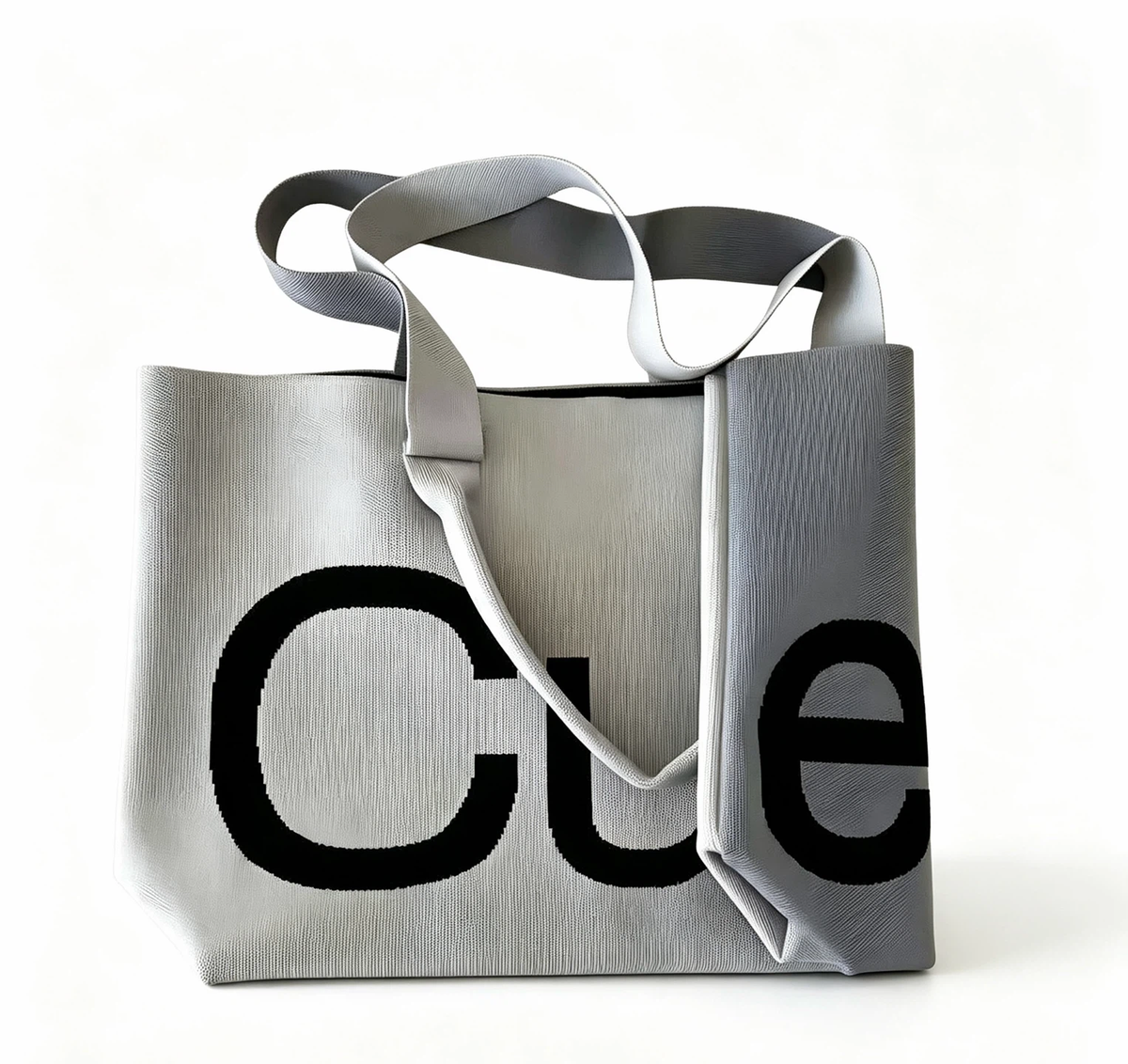 Curves Knit Tote Bag